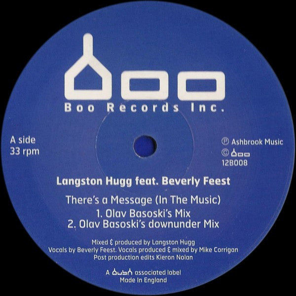 Langston Hugg Feat. Beverly Feest – There's A Message (In The Music)