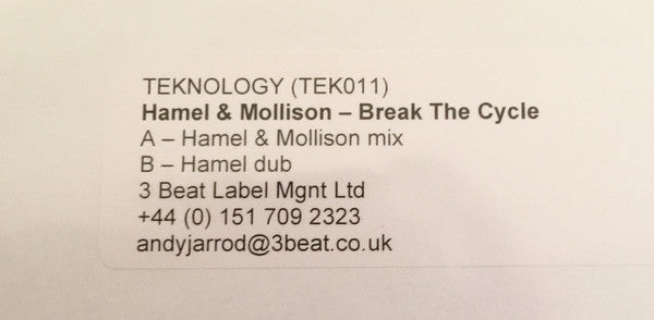 Hamel & Mollison – Break The Cycle